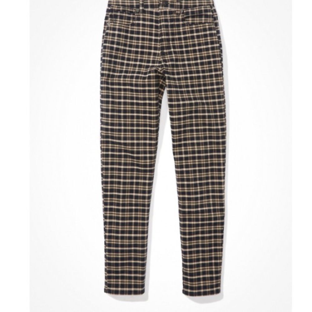 American Eagle Outfitters Plaid Mom Pants